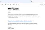 Medium Banned Me For Having 3K+ Views?