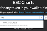 How to buy NutGain (NUTGV2) Tokens using PooCoin website