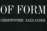 Books for Designers: Notes on the Synthesis of Form by Christopher Alexander