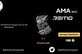Recap of the Reitio AMA with Blockchain Space