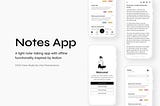UI/UX Case Study: Notes App