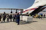 Russian EMERCOM: Our Sixth Flight Has Delivered 25 Tons of Humanitarian Supplies to Afghanistan