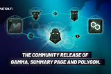 The Community Release of Gamma, Summary Page and Polygon.