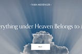 Everything Heaven belongs to God