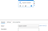 ADF append variable activity