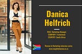 Women In Marketing Interview | Danica Helfrich from Travelcheck