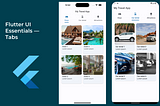 Flutter UI Essentials — Tabs