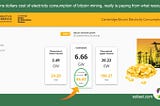 Billions dollars cost of electricity consumption of bitcoin mining, really is paying from what…
