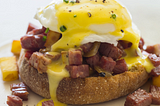 Corned Beef Hash Eggs Benedict