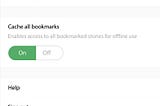 @Medium, All I Want is Offline Access to Bookmarks