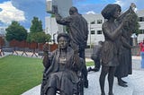 Women of the movement, by EJI’s Lynching Memorial (The National Memorial for Peace and Justice)