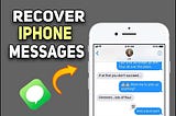 How to retrieve deleted text messages on iPhone [Recover imessages]