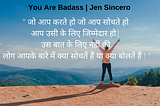 You Are A Badass Summary in Hindi — Jen Sincero