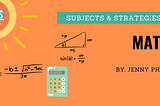 Subjects and Strategies: Math