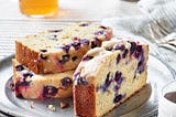 Blueberry-Lemon Ricotta Pound Cake