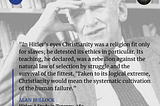 Was Adolf Hitler a Christian?