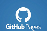 Deploy Webpage On GitHub pages