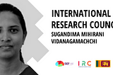 Meet Sri Lankan Researcher — Sugandima Mihirani Vidanagamachchi