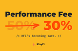 Performance Fee Adjustment