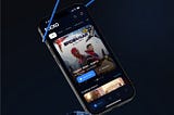 OTT Streaming Platform Mobile App UI Design