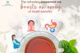 Health benefits of peppermint tea