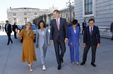 King Felipe and Queen Letizia attended the Royal Collection Gallery Board Meeting