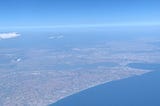 View from my window seat