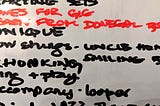 A “to do” list for a musician