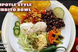 VEG BURRITO BOWL Chipotle Style | Vegetarian Burrito from Scratch Sattvik Kitchen No Onion No…