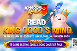 INTRODUCING READ KING DOOD’S MIND