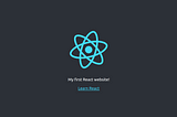 Create React App website