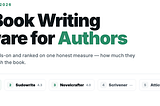 Best Book Writing Software for Authors in 2026
