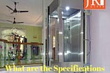 What are the Specifications of Capsule Elevators?