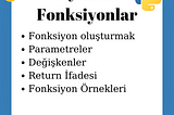 Python Fonksiyonlar