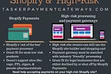 Shopify signup & high-risk sales