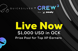 Announcing Quicksilver’s Zealy (Crew3) Questboard: Earn Rewards & Ranks 🏆