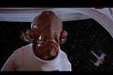 Is Admiral Ackbar too empathetic for the rigours of war — or is he the modern-day leader the world…