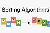 There are many sorting algorithms, which do the same thing.