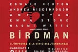 Birdman and the One Shot Methodology