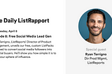 The Daily ListRapport — Episode 8: FREE Social Media Lead Gen