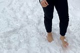 I Fooled My Wife Into Walking Barefoot In The Snow