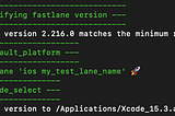 Helpful Fastlane Commands for iOS Automation Testing