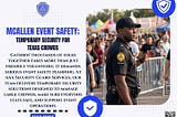 McAllen Event Safety: Temporary Security for Texas Crowds