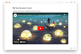 Embed Videos in UpNote