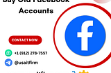 Buy Old Facebook Accounts