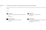 Medium Day panel schedule
