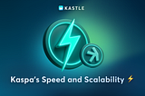 Kaspa's speed and scalability (cover image)
