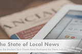 A Plea to Save Local News