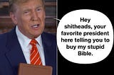 Things I Like About Trump: Part 1  —  His Views On Religion