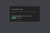 Introducing Graph Explorer (alpha) — a new Graph Data Visualiser in Town